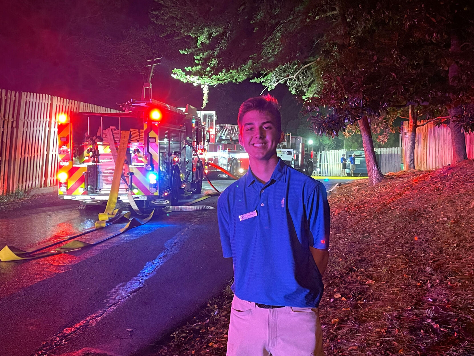 Fire at The Standard Club